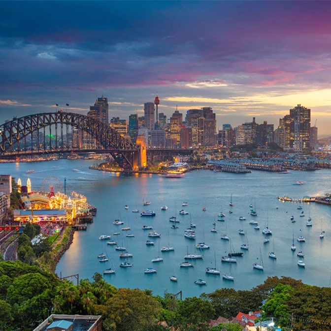 sydney harbour view
